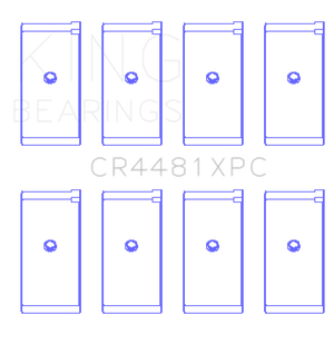 King Engine Bearings Mitsubishi 4G63/4G64/1992 (Size +0.50mm) Connecting Rod Bearing Set