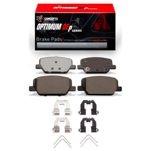 R1 2019-2025 Hyundai Santa Fe Rear R1 Optimum OE Pads & Hardware Kit