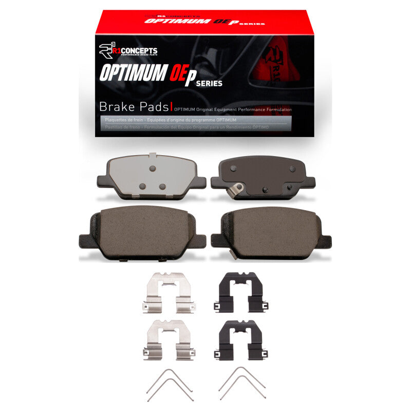 R1 2019-2025 Hyundai Santa Fe Rear R1 Optimum OE Pads & Hardware Kit