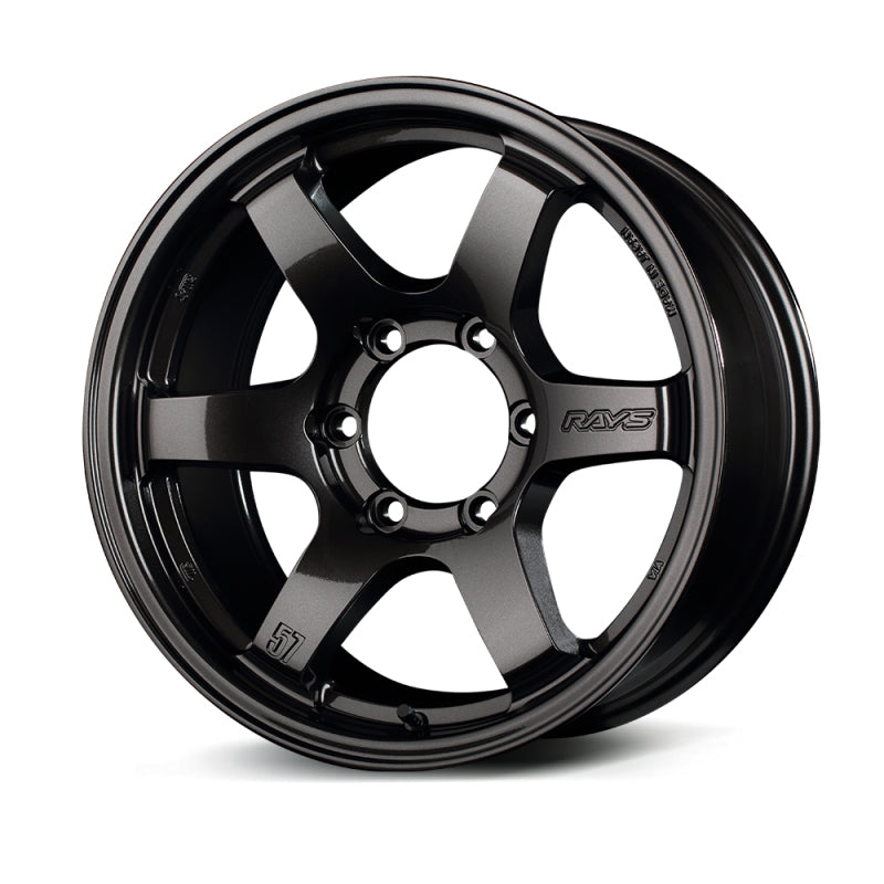 Gram Lights 57DR-X 17X8.5 -10 6x139.7 Super Dark Gunmetal