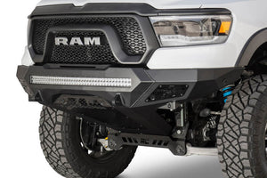 Addictive Desert Designs 2019 Ram Rebel 1500 Stealth Fighter Fr Bumper w/Parking Sensor Cutouts