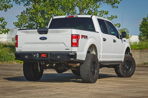 Rough Country Multi-Color LED Running Boards Crew Cab | Ford F-150/Lightning/F-250/F-350/Raptor (15-26)