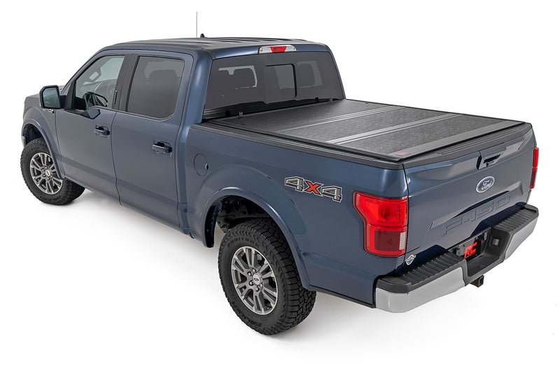 Rough Country Hard Low Profile Bed Cover | Ford F-150 (21-26)/F-150 Lightning (22-26)