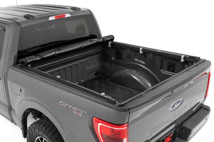 Rough Country Soft Roll Up Bed Cover | Ford F-150/F-150 Lightning/Raptor (15-26)