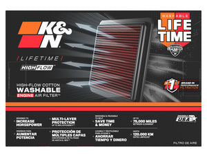 K&N 05-09 Yamaha MT01 Air Filter