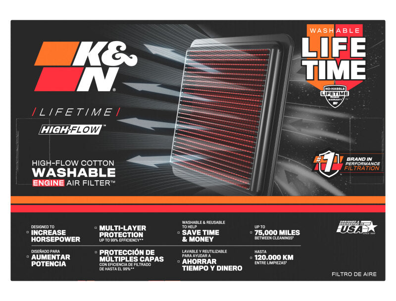 K&N 05-09 Yamaha MT01 Air Filter