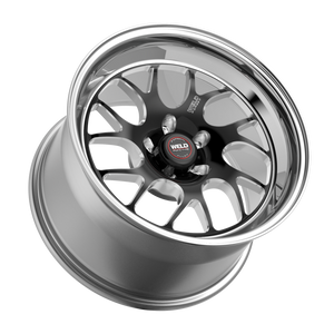 Weld S78 18x10 / 5x120.65 / 7.1 BS / 3.18 HB - Black Center - Polished Shell - Non-BL Wheel