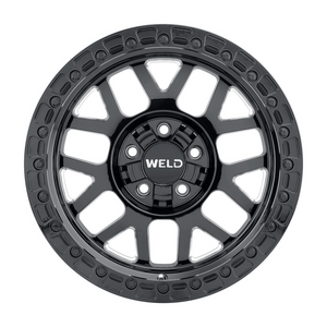 Weld Cinch 20x9 / 5x127 / 5 BS / 87.1 HB - Gloss Black Milled - Non-BL Wheel