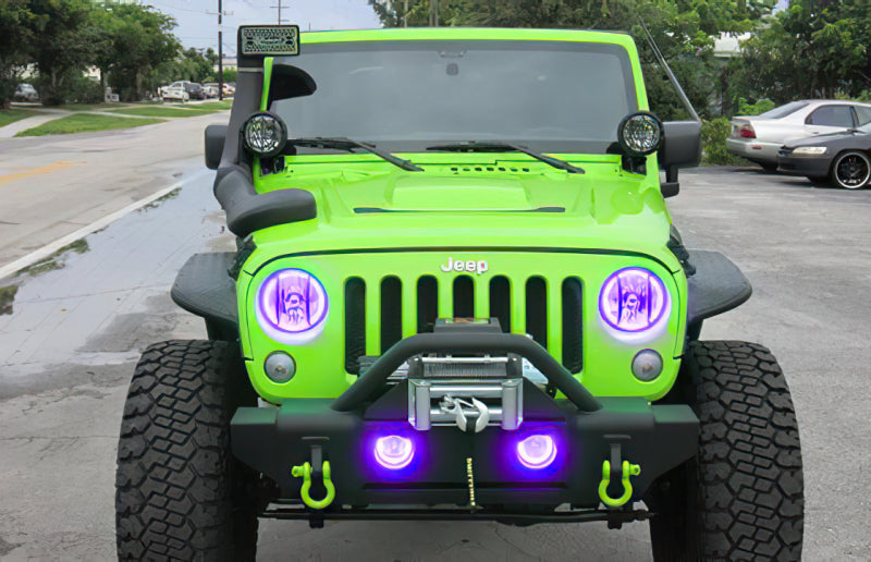 Oracle Jeep Wrangler 07-17 Halo Kit - ColorSHIFT