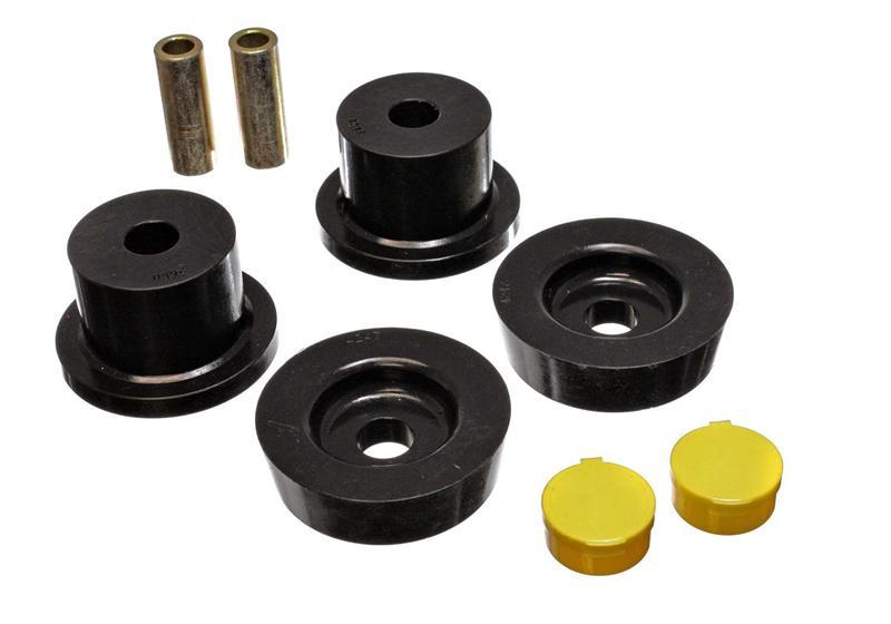 Energy Suspension 03-05 Mitsubishi Lancer EVO 8 Black Rear Differential / Mustache Bar Bushing Set