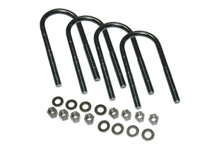 Superlift U-Bolt 4 Pack 1/2x2-7/8x10 - Round w/ Hardware