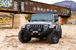 Body Armor 4x4 2018+ Jeep Wrangler JL Gladiator JT Full Width Front Bumper