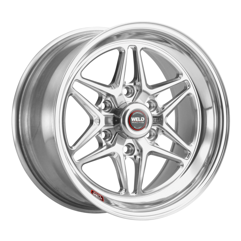 Weld S81 HD 17x5 / 6x139.7 / 1.6 BS / 3.54 HB - Polished Center - Polished Shell - Non-BL Wheel