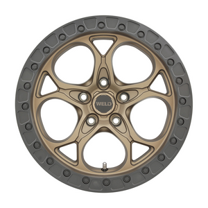 Weld Ledge 20x12 / 5x127 / 4.75 BS / 71.5 HB - Satin Bronze - Non-BL Wheel