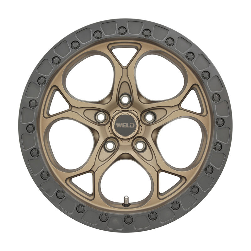 Weld Ledge 20x12 / 5x127 / 4.75 BS / 71.5 HB - Satin Bronze - Non-BL Wheel
