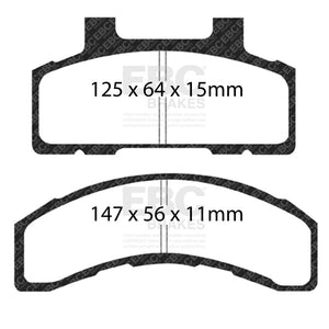 EBC 93-96 Buick Century 2.2 Greenstuff Front Brake Pads