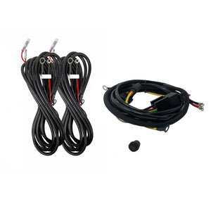 KC HiLiTES Platform One Profile SideCast 4-Light Wiring Kit for 10-25 Toyota 4Runner