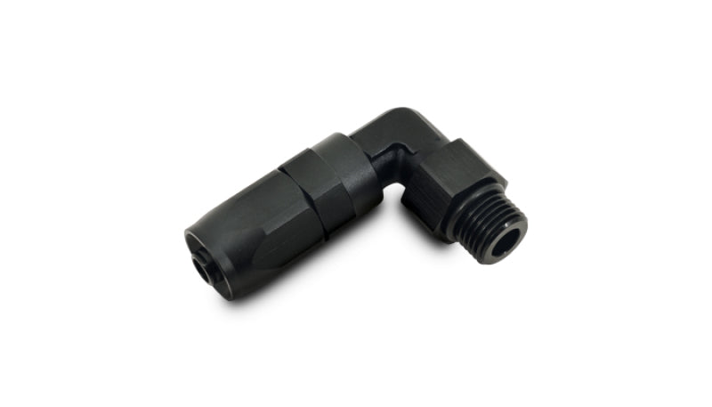 Vibrant Male -12AN 90 Degree Hose End Fitting - 7/8-14 Thread (10)
