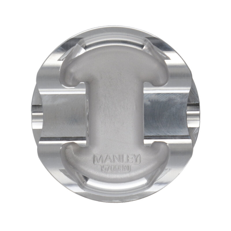 Manley 2018+ Ford Coyote 5.0L 6.75cc Dish 3.667in Bore 12:1 CR 22mm Pin Platinum Pistons