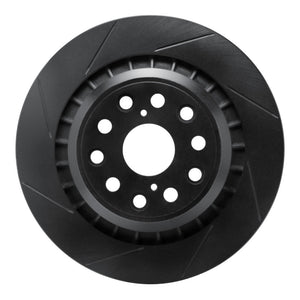 R1 07-21 Lexus LS460 Rear Left Slotted Black Brake Rotor