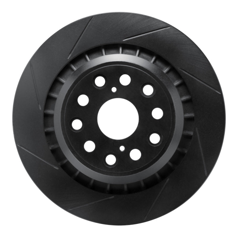 R1 07-21 Lexus LS460 Rear Left Slotted Black Brake Rotor
