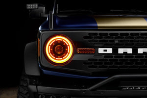 Oracle 2021+ Ford Bronco Oculus Bi-LED Projector Headlights - ColorSHIFT LED