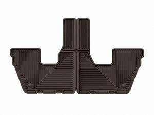 WeatherTech 21-23 Jeep Grand Cherokee L (6 Passenger Seating) Rear All-Weather Floor Mats - Cocoa