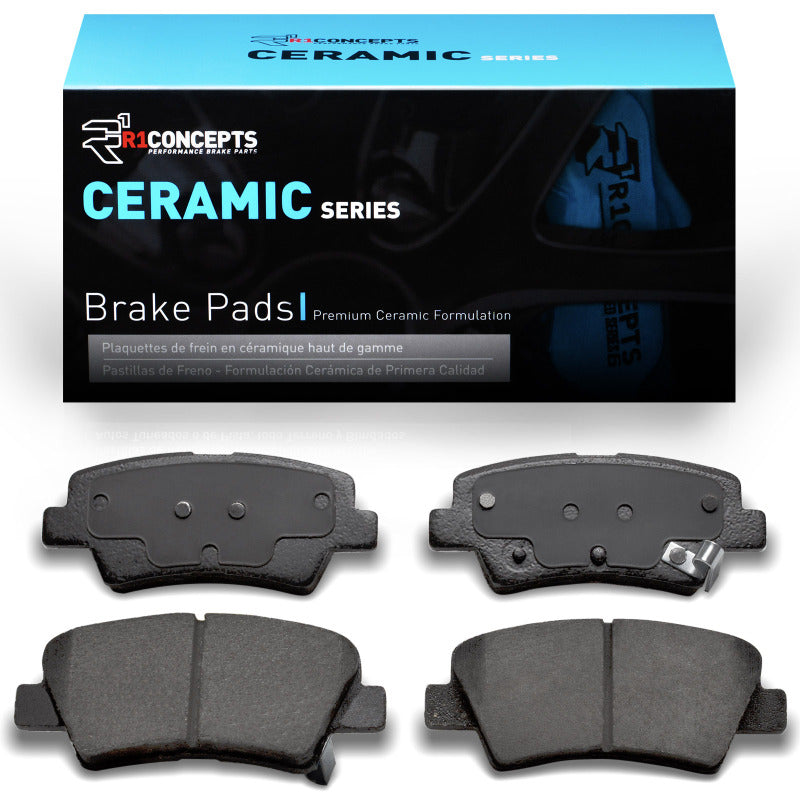 R1 12-24 Hyundai Veloster Rear R1 Ceramic Brake Pads