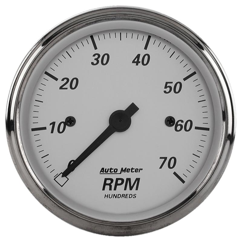 AutoMeter American Platinum 2-1/16in Electric 18V Voltmeter Gauge
