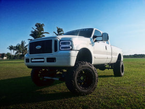 Oracle 05-07 Ford F-250/350 SMD HL - Black - ColorSHIFT w/o Controller