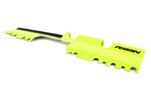 PERRIN 15-21 Subaru WRX/STI Radiator Shroud (With/Without OEM Intake Scoop) - Neon Yellow