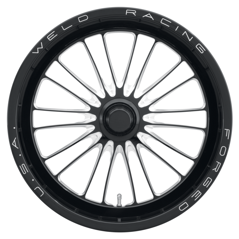 Weld RPM Frontrunner 15x3.5 / Anglia Spindle / 1.75 BS - Gloss Black Milled - Non-BL Wheel