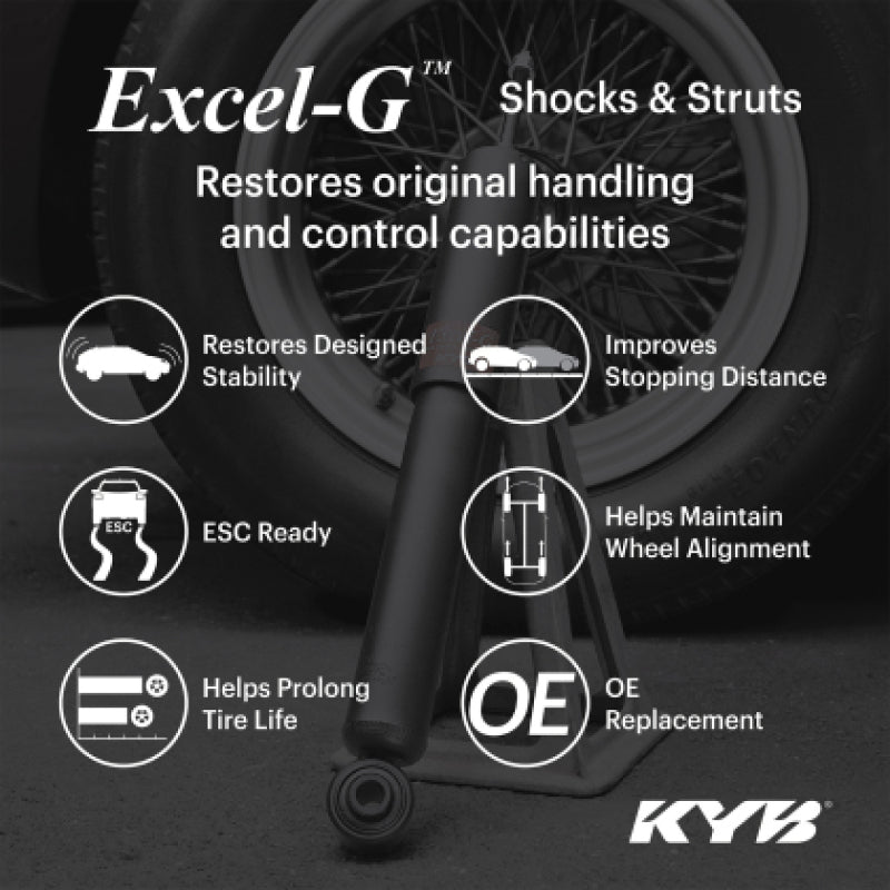 KYB 19-22 Toyota Avalon XLE & Hybrid XLE / 18-22 Camry w/ FWD Excel-G Shock Assembly - Rear