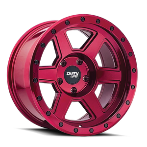 Dirty Life Compound 9315 20x10 / 8x170 BP / -25mm Offset / 125.2mm Hub Crimson Candy Red Wheel