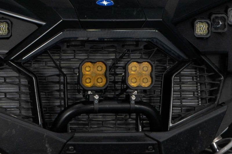 Diode Dynamics SS3 LED Bumper 1 3/4 In Roll Bar Kit Pro - White Combo (Pair)