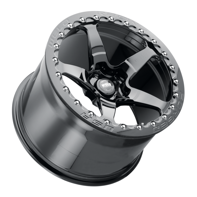 Weld RM505 18x10 / 5x112 / 7 BS / 66.6 HB - Gloss Black - Non-BL Wheel