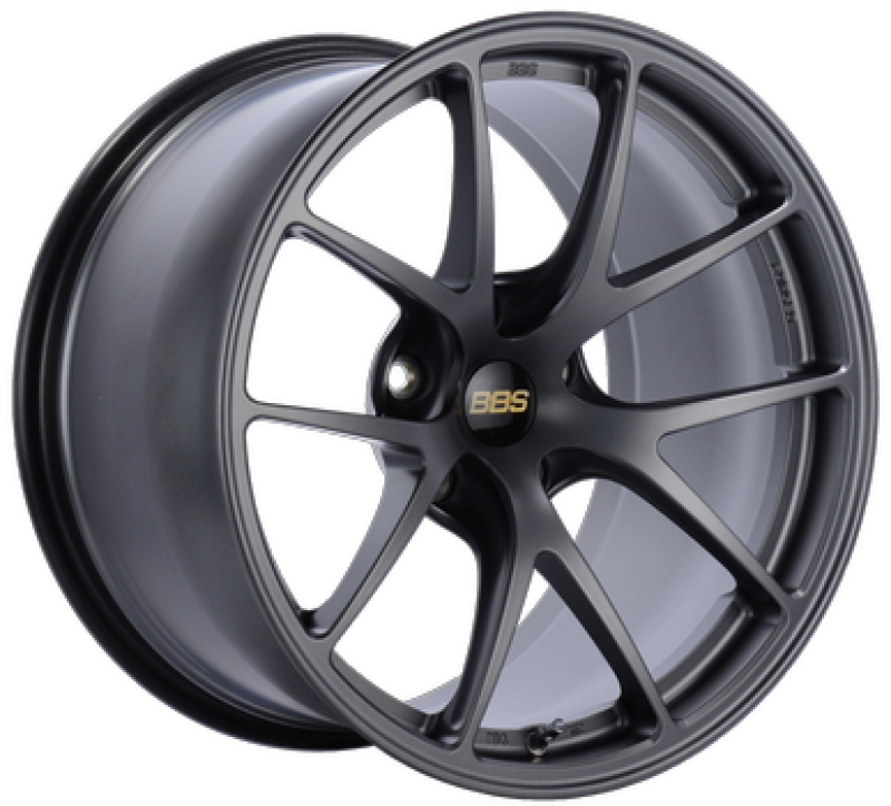 BBS RI-A 19x10.5 5x130 ET43 CB71.6 Matte Graphite Wheel -82mm PFS/Clip Required
