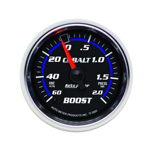 Autometer Cobalt 52mm 2 BAR Mechanical Boost Gauge