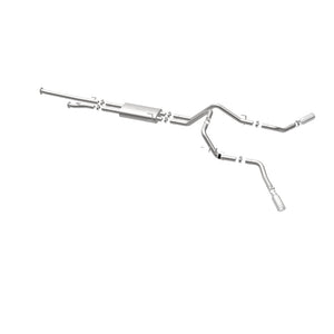 MagnaFlow Cat-Back 10-15 Toyota Tundra SC LB / CC SB 4.6L/5.7L V8 SS 2.5 Dual Split Rear 4in Tip