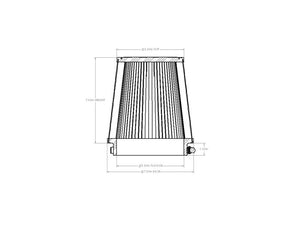 aFe Magnum FORCE Intake  Repl. Filter w/ D2 Dura-Dry Media - 5-1/2in F x 7in B x 5-1/2in T x 7in H