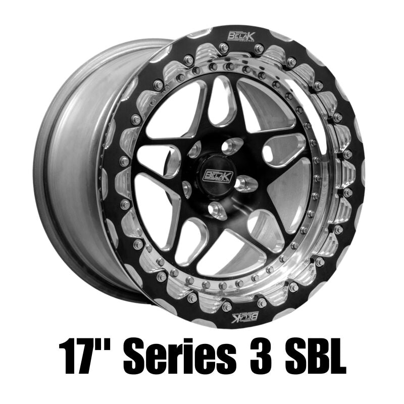 Belak 17x10.5 / 7in BS / 5x127 BP / High Pad / Series 3 Wheel - No Beadlock