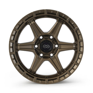 Enkei Trail-Finder OVL 17x7.5 / 5x114.3 BP / ET45 / 72.6mm Bore - Matte Bronze Wheel