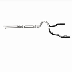 MagnaFlow SYS Cat-Back 2017 Ford F-150 Raptor 3.5L Dual Black Coated 3in Tips