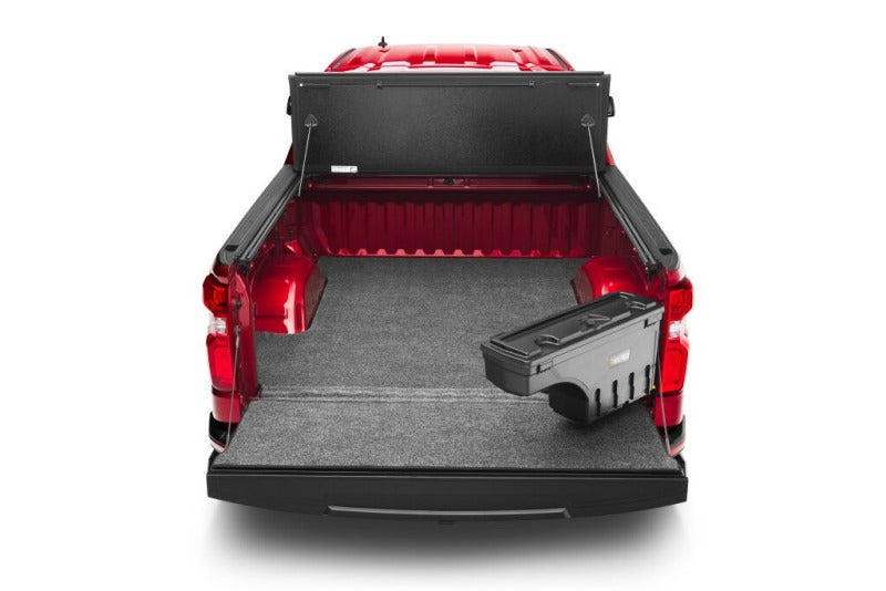 UnderCover 2022 Nissan Frontier Ext/Crew All Beds Passenger Side Swing Case - Black Smooth