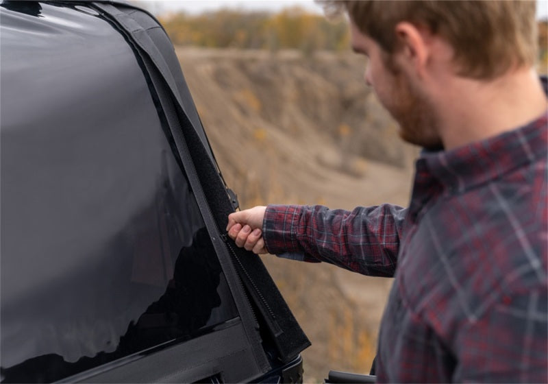 Rampage 97-06 Jeep Wrangler TJ Frameless Trail Soft Top Kit - Black Diamond