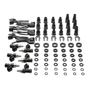 DeatschWerks Universal 6 Cylinder Import Injector Kit - Set of Six 1000cc Injectors