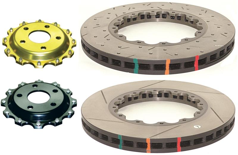 DBA 09-11 Nissan GTR R-35 Front Slotted T3 5000 Series Replacement Friction Ring ONLY