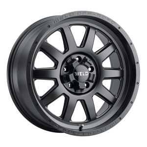 Weld Stealth 20x9 / 8x180 / 5.01 BS / 124.3 HB - Satin Black - Non-BL Wheel