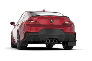 Rally Armor 23-25 Acura Integra A-Spec Black UR Mud Flap W/Red Logo (No Drilling Req.)