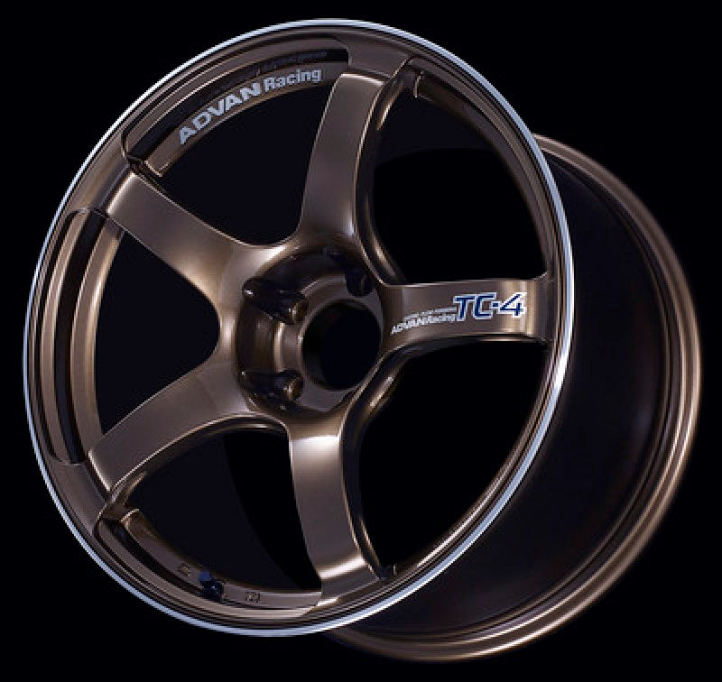 Advan TC4 16x7.0 +31 4x100 Umber Bronze Metallic and Ring Wheel